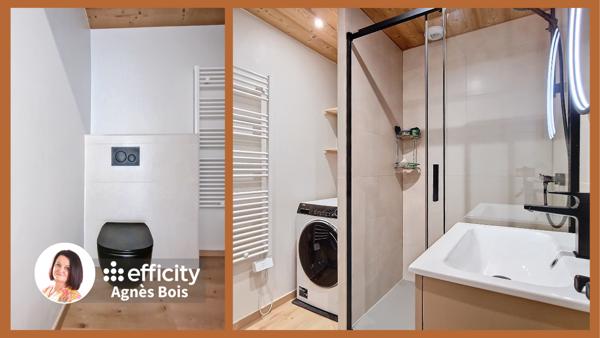 Appartement 3 pièces - 60 m² Exclusivité efficity