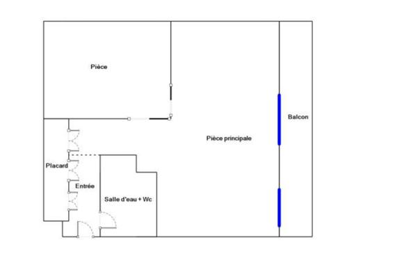 Appartement Le Pre Saint Gervais grand studio avec coin nuit - cave et stationnement