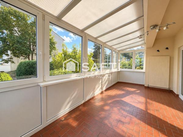 CREUTZWALD - MAISON  INDIVIDUELLE PLAIN PIED SUR SOUS SOL COMPLET ET JARDIN
