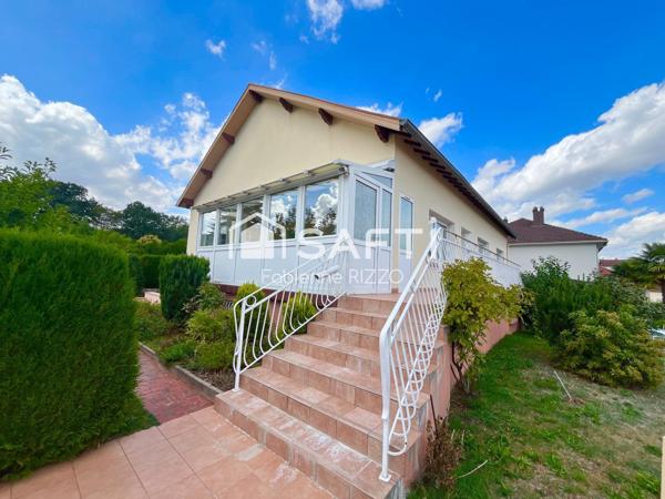 CREUTZWALD - MAISON  INDIVIDUELLE PLAIN PIED SUR SOUS SOL COMPLET ET JARDIN