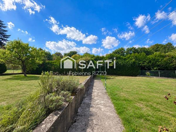 CREUTZWALD - MAISON  INDIVIDUELLE PLAIN PIED SUR SOUS SOL COMPLET ET JARDIN
