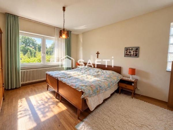CREUTZWALD - MAISON  INDIVIDUELLE PLAIN PIED SUR SOUS SOL COMPLET ET JARDIN