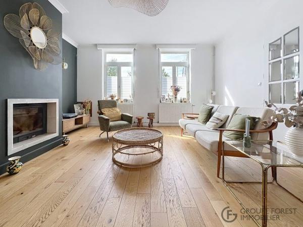 Maison mitoyenne 1 côté Wasquehal Secteur Marcq-Wasquehal-Mouvaux 114 m²