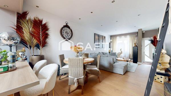 Maison 1930 entièrement rénovée – 105 m² – 3 chambres – Grand jardin