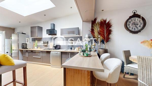 Maison 1930 entièrement rénovée – 105 m² – 3 chambres – Grand jardin