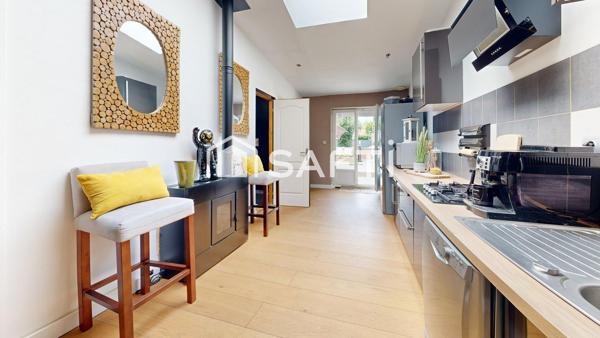 Maison 1930 entièrement rénovée – 105 m² – 3 chambres – Grand jardin