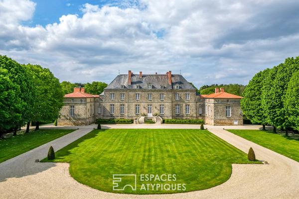 Château du XVIIIe et domaine de prestige de 42 hectares en Vendée