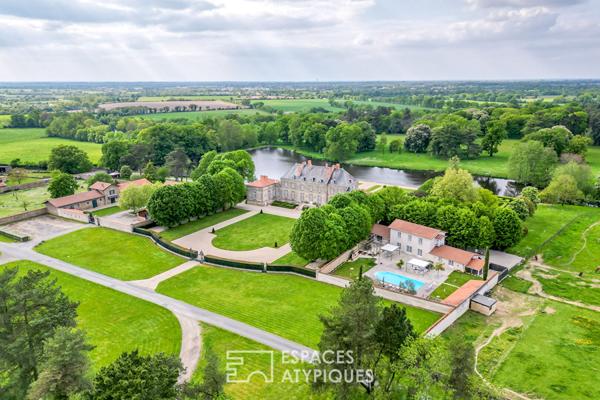 Château du XVIIIe et domaine de prestige de 42 hectares en Vendée