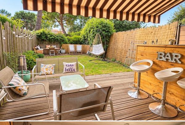 Cagnes-sur-Mer – Studio avec véranda & jardin plein Sud