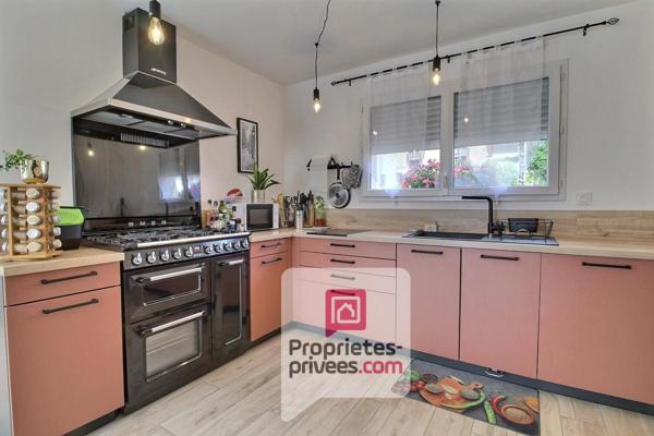 1h Gare PARIS/Bercy - A VENDRE MAISON CONTEMPORAINE RECENTE 100 m2 env.  terrasse et jardin clos