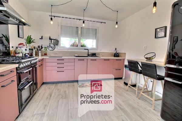 1h Gare PARIS/Bercy - A VENDRE MAISON CONTEMPORAINE RECENTE 100 m2 env.  terrasse et jardin clos