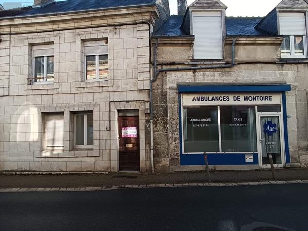 Fonds et/ou murs commerciaux à vendre à Montoire-sur-le-Loir dans le Loir-et-Cher (41800), ref : 072/1706