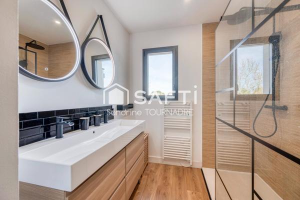 BORDEAUX CAUDERAN, maison comtemporaine, 3 ch, piscine, garage