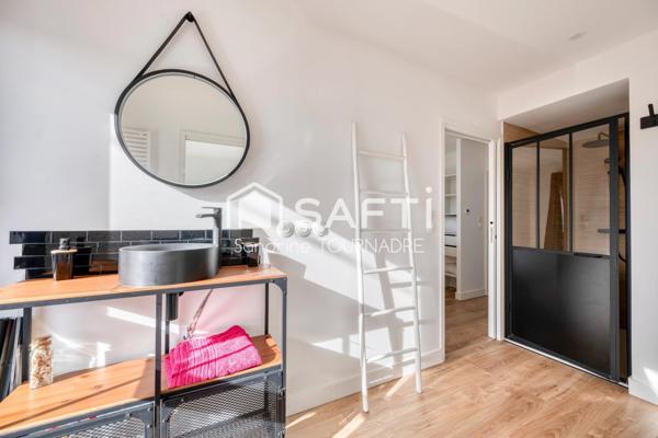 BORDEAUX CAUDERAN, maison comtemporaine, 3 ch, piscine, garage