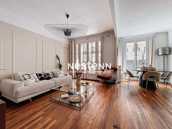 ISSY LES MOULINEAUX - Appartement 2 pièces avec balcon charme de l'ancien