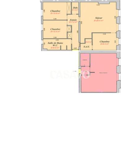 Vente Appartement 5 pièces de 103m² - 75011 Paris