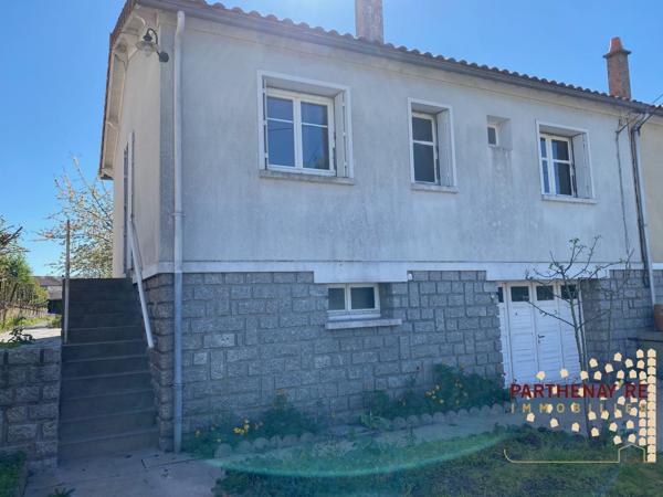 Maison sur sous-sol T3 à PARTHENAY