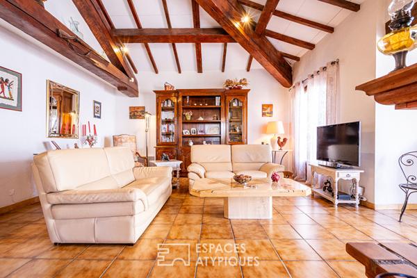 Grange rénovée en jolie maison aux coeur de Rivesaltes