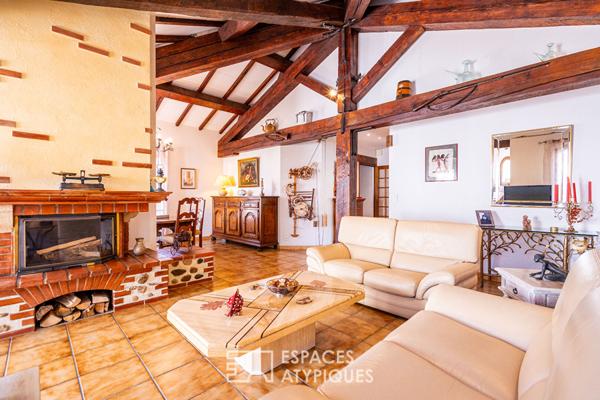 Grange rénovée en jolie maison aux coeur de Rivesaltes