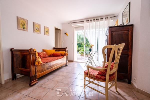 Grange rénovée en jolie maison aux coeur de Rivesaltes