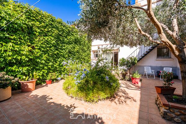Grange rénovée en jolie maison aux coeur de Rivesaltes