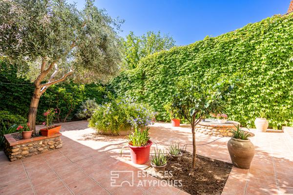 Grange rénovée en jolie maison aux coeur de Rivesaltes