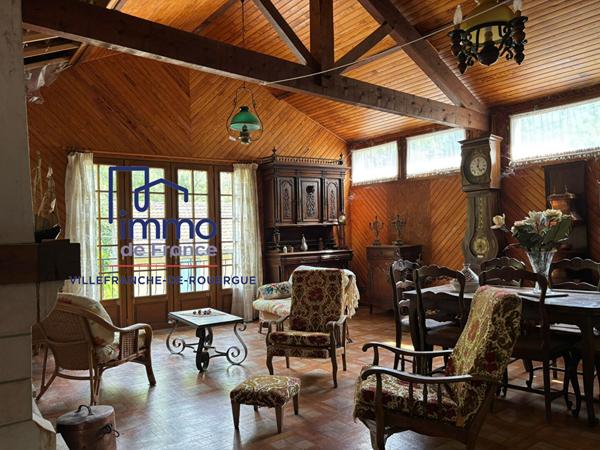 Maison Villefranche De Rgue 154 m², 3 chambres + 1 T2