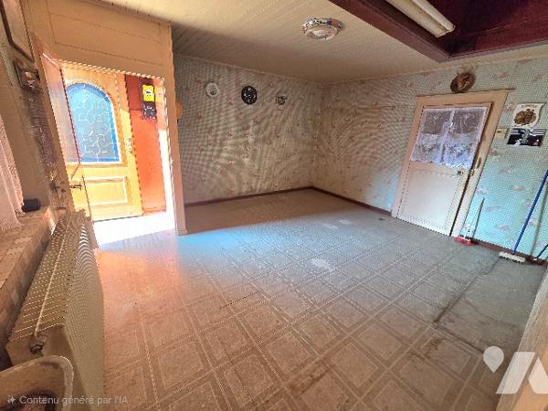 Maison de village, avec jardin, A RENOVER, à vendre sur la commune de BICQUELEY.