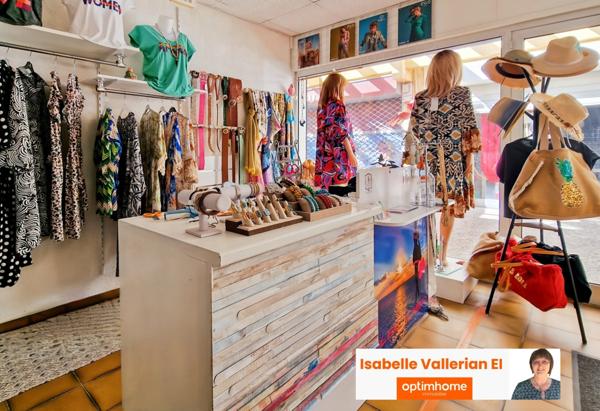 À vendre – fonds de commerce prêt-à-porter à Port Camargue (30240)