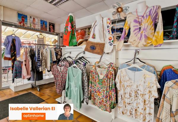 À vendre – fonds de commerce prêt-à-porter à Port Camargue (30240)