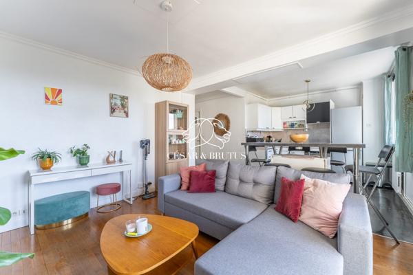 T3 de 54 m² avec balcon Ouest & Vue Fourvière – Lyon 8ème