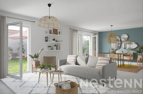 À vendre à Erdeven - Maison 4 pièces - Programme neuf - Centre ville