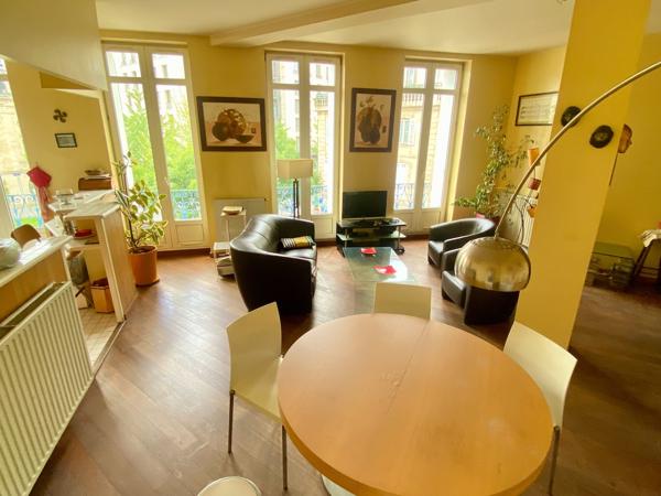Gambetta appartement T4 avec cave, ascenseur et climatisation