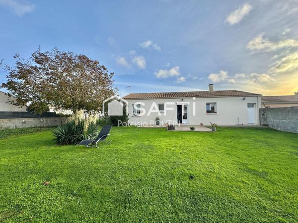 PAVILLON PLAIN PIED 3 CHAMBRES ET GARAGE A FERRIERE !