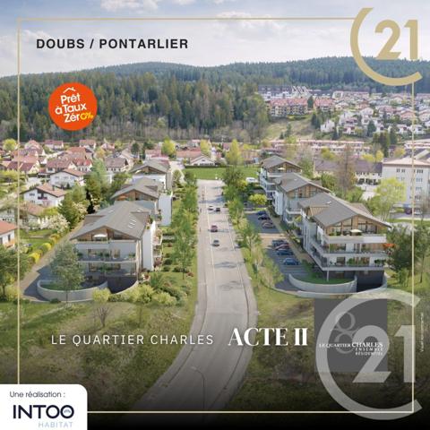 Appartement F3 à vendre  3 pièces - 62,74 m2 DOUBS - 25