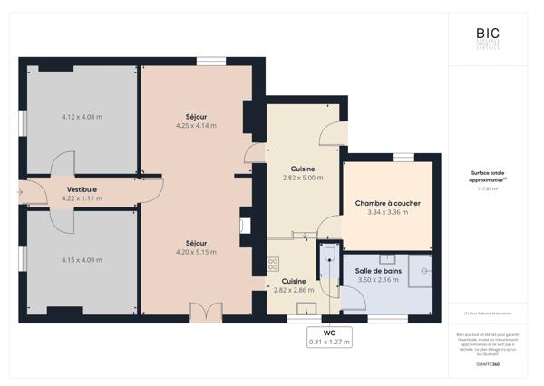 Bègles – Maison – T3 – 125 m²