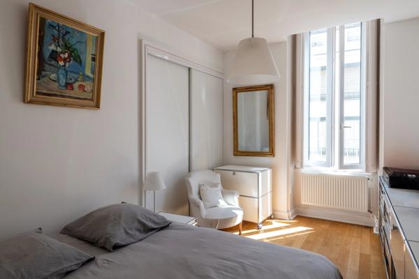 LYON 6 - Quai Sarrail - Appartement T4 de 182,55m² - 3 chambres - 2 caves - local à vélos - garage en sus