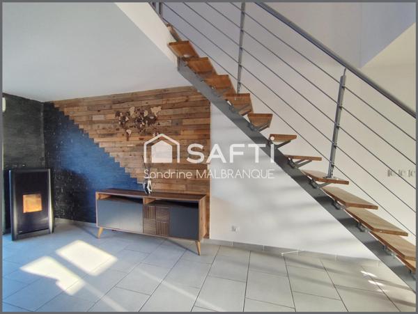 Maison individuelle , garage et jardin