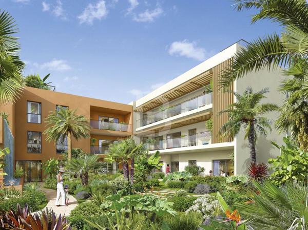 Eze Bord de mer, Superbe 2 pièces avec terrasse