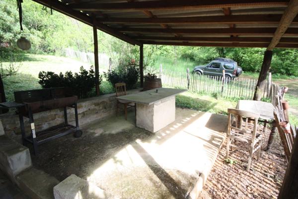 Dpt Ain (01), à vendre TORCIEU grangeon en pierres P2 d'environ 40 m² et terrain de 4362 m²