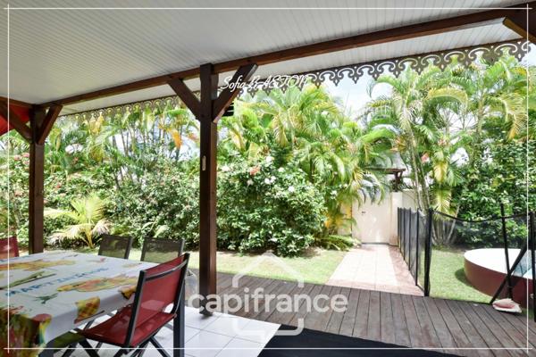 Les Trois-Îlets – Maison T3 de plain-pied - piscine – Plage à pied 68m² Hab. – Terrain 237m2 (972) - A vendre