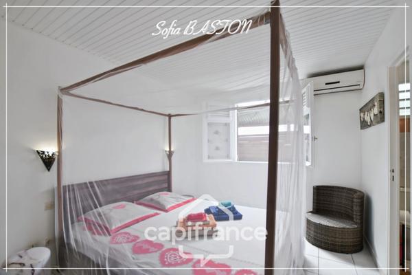 Les Trois-Îlets – Maison T3 de plain-pied - piscine – Plage à pied 68m² Hab. – Terrain 237m2 (972) - A vendre