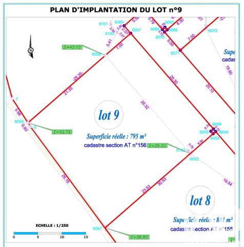 Terrain à vendre 795 m² Landerneau