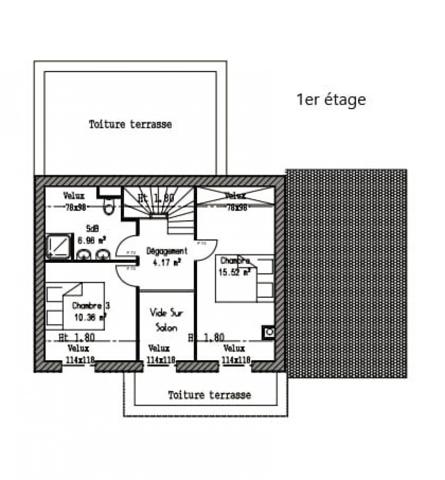 Beaucoup de charme pour cette belle maison en bois chic et cosy situé au coeur d'un petit hameau de la presqu'île de Crozon