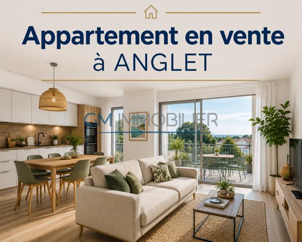 Anglet Quatre Cantons – T2 coup de cœur avec emplacement recherché