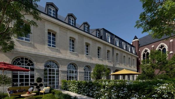 Studio neuf après réhabilitation à vendre ROUEN rive droite, surface habitable 29,75 m2 + jardin 9,85 m2.