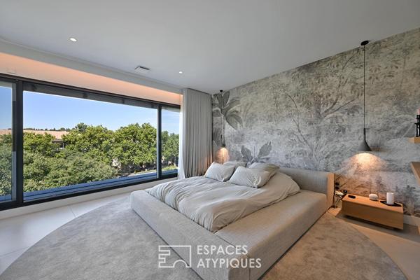 Penthouse d’exception avec vue et piscine suspendue