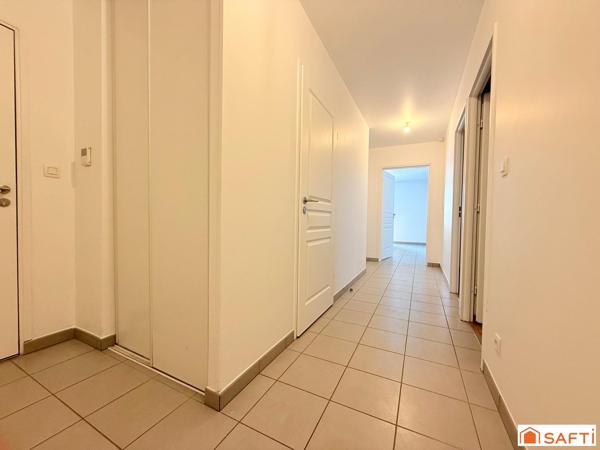 Appartement T3 dans résidence sécurisée avec ascenseur et place de parking sous sol