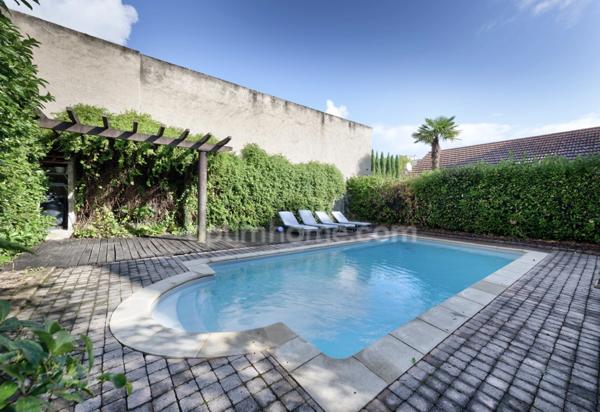 69008 - LYON - MAISON ART DÉCO 213m² + MAISON SECONDAIRE 64m² - CHARME DE L’ANCIEN - 7 CHAMBRES - STUDIO INDÉPENDANT - JARDIN - PISCINE - GARAGE - CAVE - GÎTE POSSIBLE - PROXIMITÉ TRAM T6 & MÉTRO