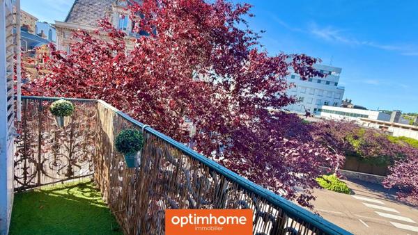 Appartement de charme rénové avec balcon, cave et faible charges – 75 m² – Lumineux & élégant